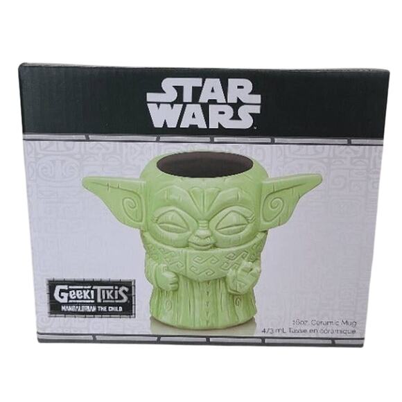 Star Wars The Mandalorian The Child Grogu Geekitikis Ceramic Mug 16oz - Picture 1 of 8